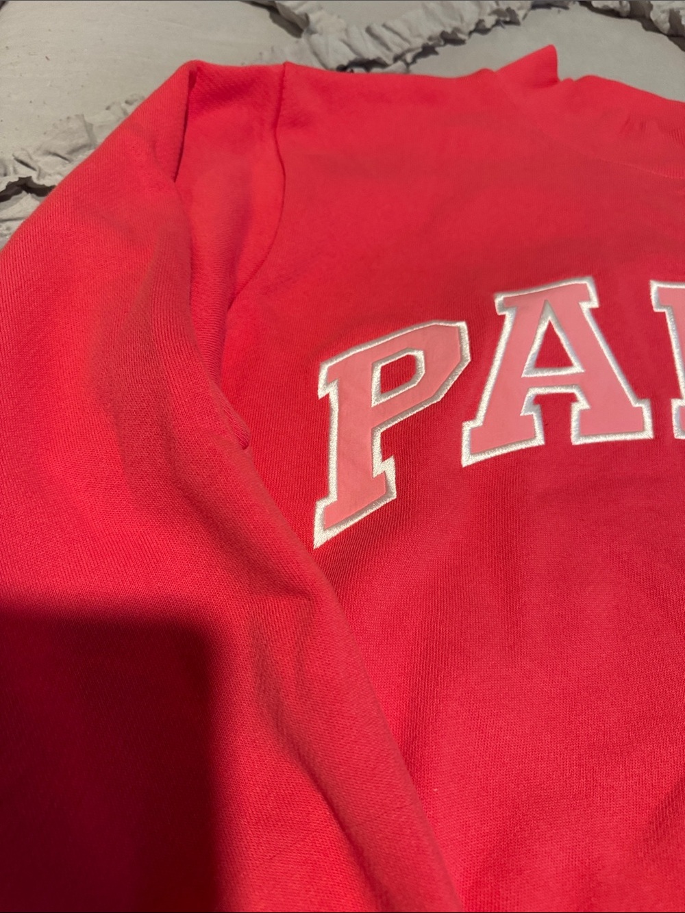 NEW Parke Varsity Mockneck Sweatshirt - Flamengo - Picture 2 of 10